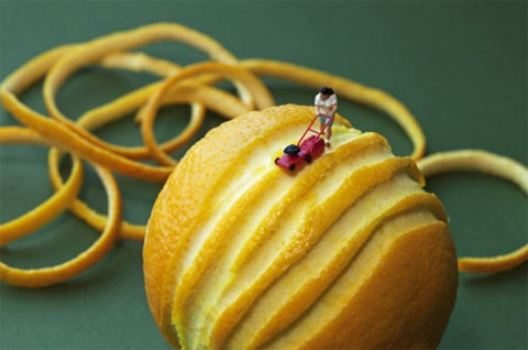 Tiny people in the food world