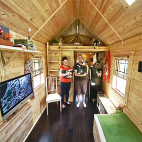 Tiny Tack House - energy-efficient housing model