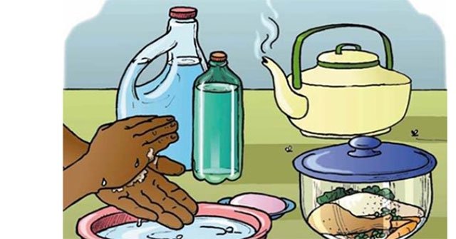 Tips for eating and drinking safely during epidemic season