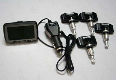 Tire pressure warning device: great benefit from simple things