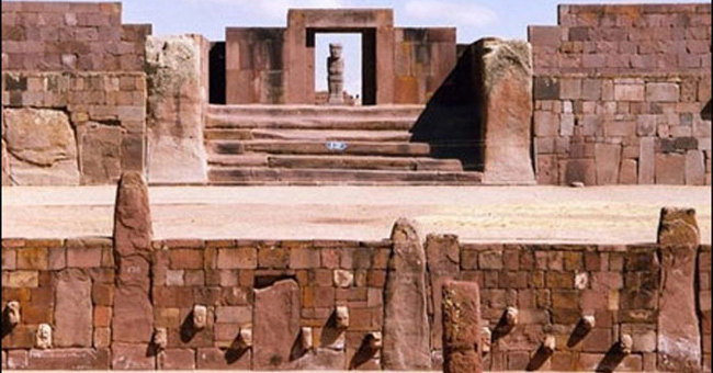 Tiwanaku, the political and spiritual center in Tiwanaku culture
