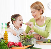 To be happy and love life, eat lots of vegetables