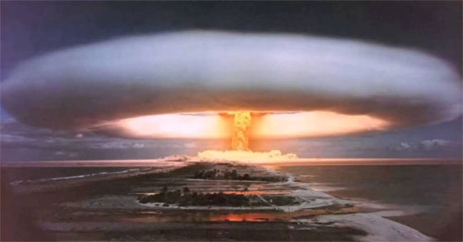 To destroy the world, only 10 fusion bombs are needed