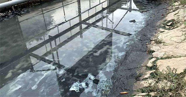 To Lich River clear water, see the mud bottom is decomposed by Japanese technology