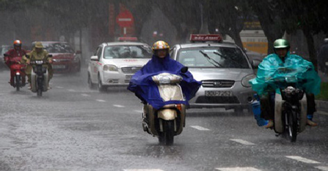 Today it rains throughout the North, lasts 3 days