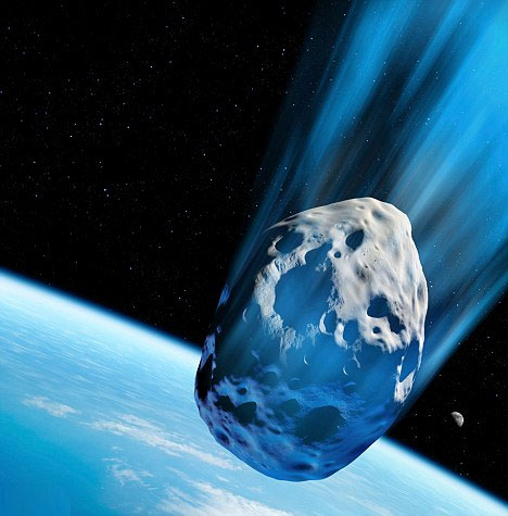 Tomorrow morning, a giant meteorite will fly over Earth