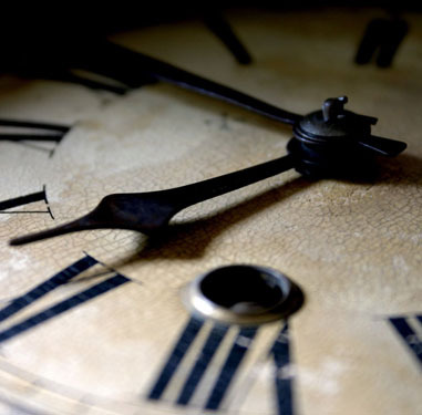 Tomorrow time is pulled back by a second