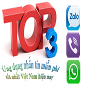Top 3 best free messaging applications in Vietnam