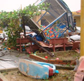 Tornado shattered pre-schools and dozens of houses