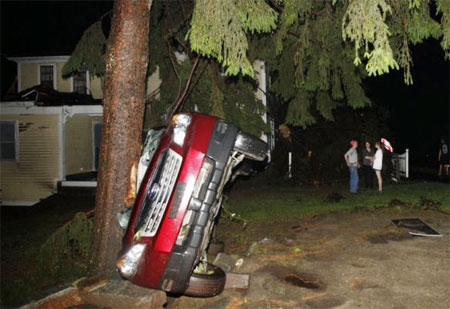 Tornadoes in the US, 4 people were killed