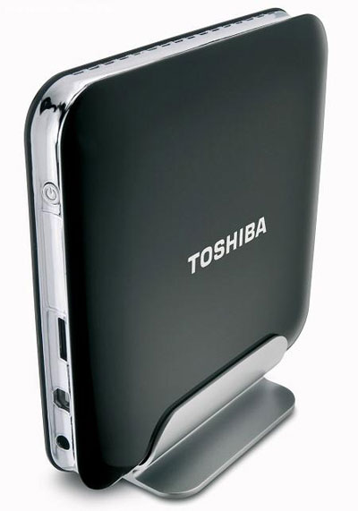 Toshiba officially entered the market of external 3.5 hard drives.