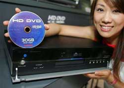 Toshiba will launch HD DVD readers to the US in March 2006