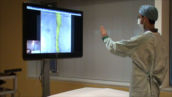 Touch technology in surgery