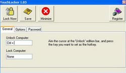 TouchLocker locks