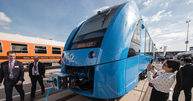 Trains air emissions, only emits steam