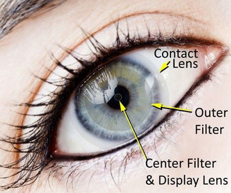 Transplantation of biological eye tissue helps blind people see