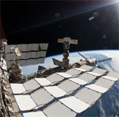 Transport vessel 'Progress M-20M' connected to the ISS Station