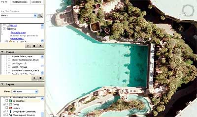 Travel the world on 3D maps of Goolge Earth