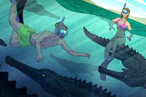Travel to the Arctic in ancient times 55 million years ago