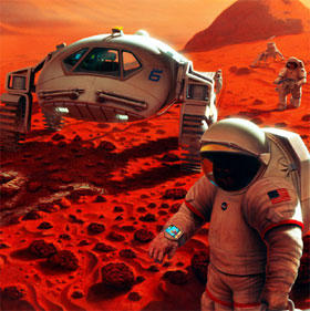 Traveling to Mars to turn young bodies into old people?