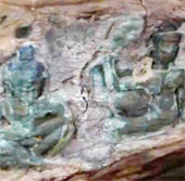 Treasure in the ancient city of Cambodia