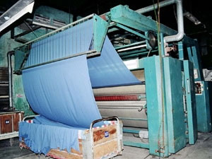 Treating textile wastewater with carbonized coal