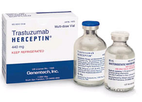 Treatment of breast cancer by monoclonal antibodies