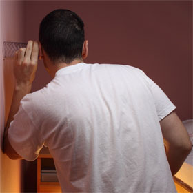 Trick to talk through walls