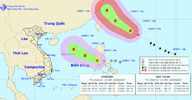 Tropical depressions into the East Sea are likely to become strong storms
