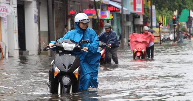 Tropical depressions melted, the flood in the Central region increased quickly