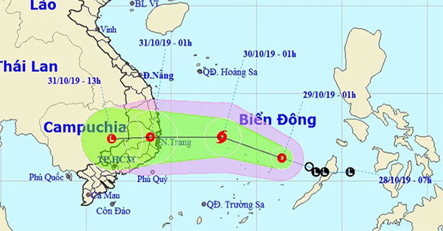 Tropical depressions move quickly at sea, with the possibility of strong storms