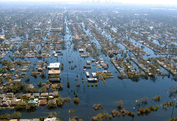 Tropical storm Isaac has a trajectory like Katrina