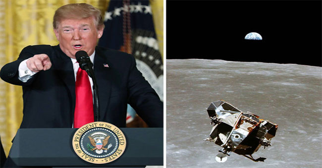 Trump ordered the US military to dominate the galaxy