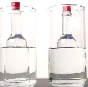 Try a magic trick with a show of glass bottles disappearing with excitement