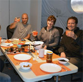 Try food on Mars