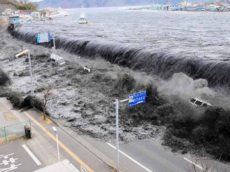 Tsunami of tsunami in Japan