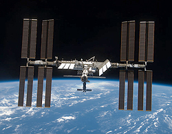 Turn space station into a spacecraft launcher