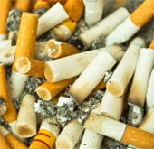 Turn the cigarette filter into a phone battery