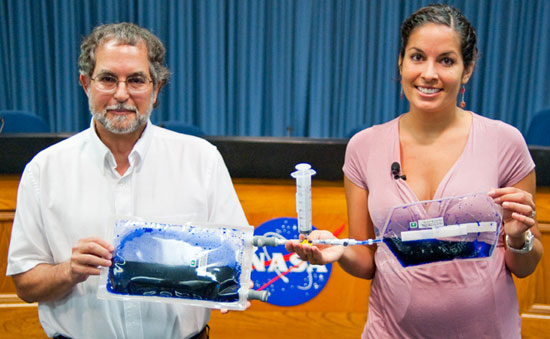 Turn urine into drinking water in the universe