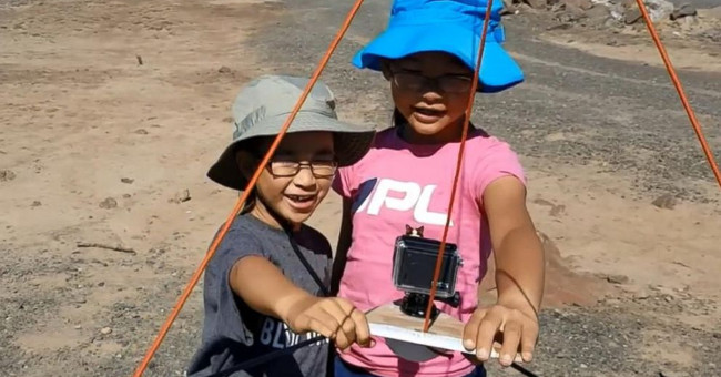 Two American girls help NASA collect solar eclipse data