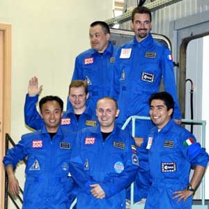 Two astronauts landed on fantasy Mars