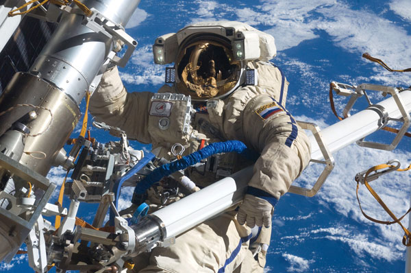 Two Russian astronauts are about to walk in space