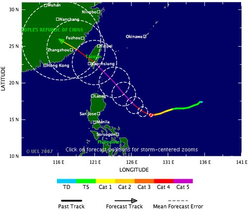 Two 'super typhoons' are active offshore the Pacific