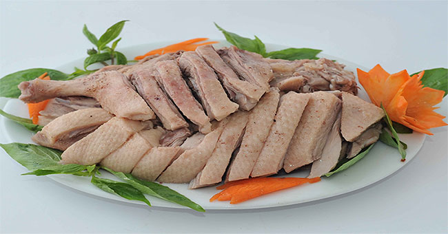 Two taboos eat with duck meat