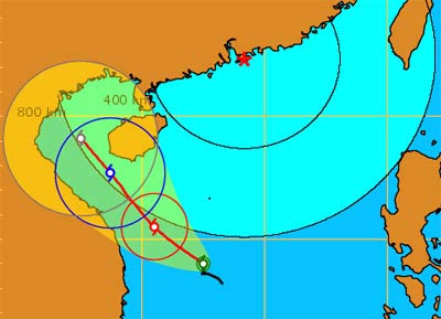Typhoon 2 threatened from Ha Tinh to Ninh Thuan