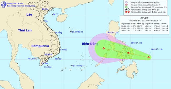 Typhoon has just melted, tropical depressions are about to enter the South China Sea