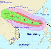 Typhoon Kalmaegi entered the South China Sea, possibly landing in Quang Ninh - Hai Phong
