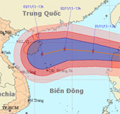 Typhoon Krosa threatens the Central