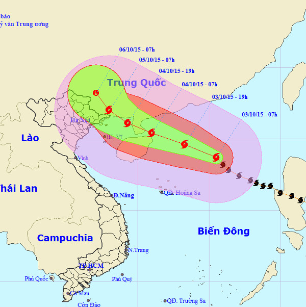 Typhoon Mujigae is strong, winds are level 14, 15