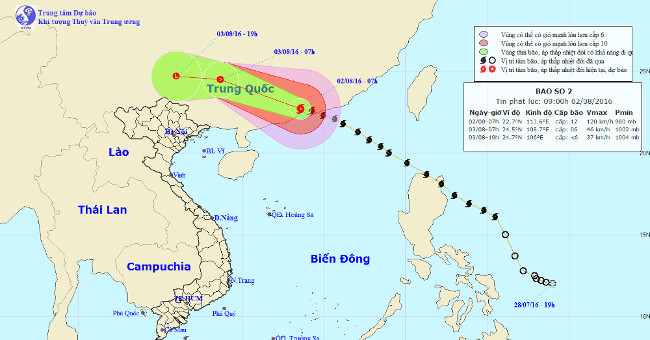 Typhoon Nida hit Hong Kong
